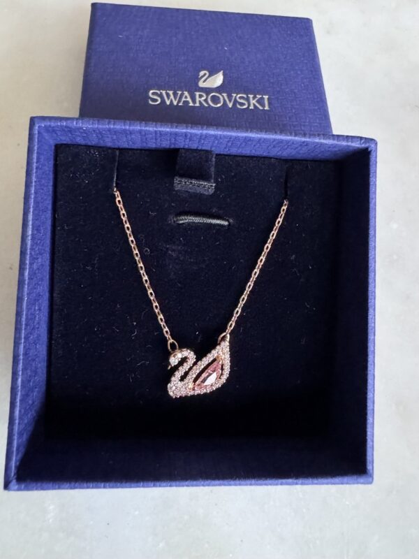 Swarovski Swan Necklace - Image 2